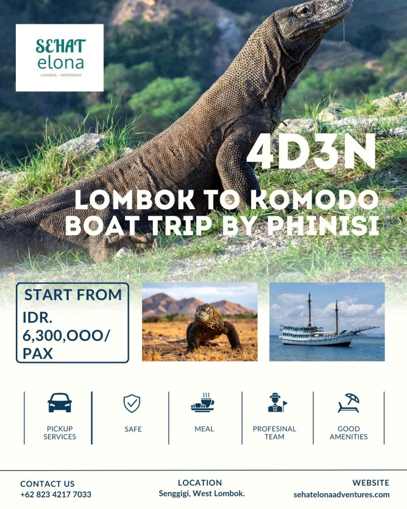 Lombok to Komodo Boat Trip