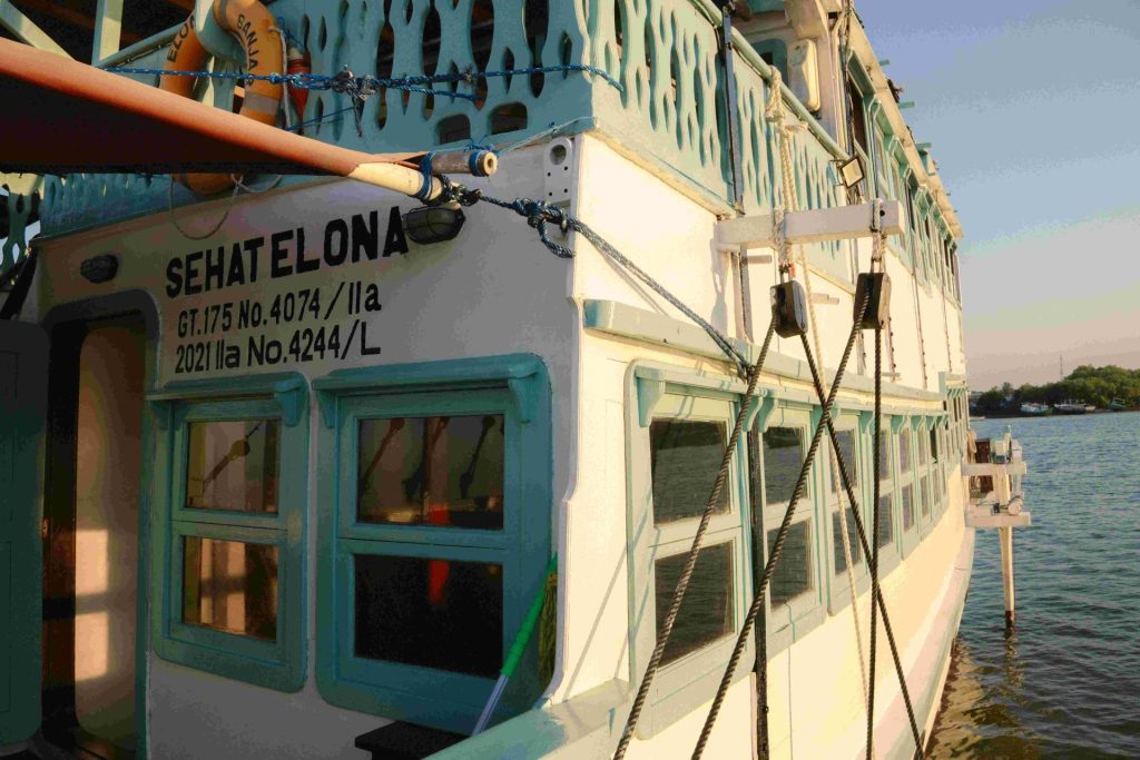 Phinisi Boat of Sehat Elona Adventure